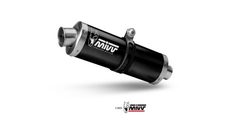Mivv OVAL BLACK STAINLESS STEEL for YAMAHA TENERE' 700