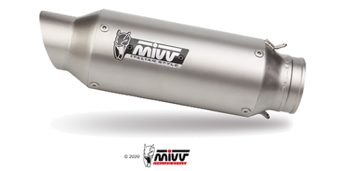 Mivv M2 INOX per KTM 125 DUKE 2017 > 2020