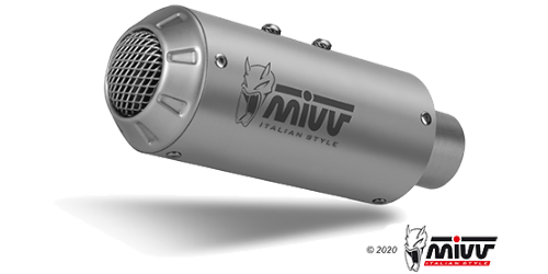 Mivv MK3 INOX per KTM 390 DUKE
