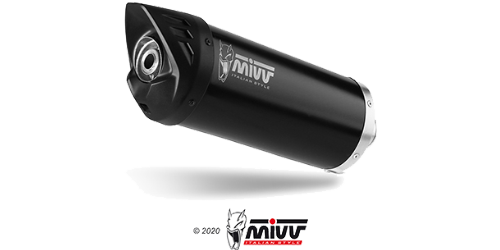 Mivv MOVER Black INOX NOIR pour YAMAHA X-MAX 400 2013 > 2016