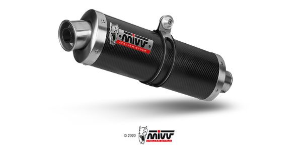 Mivv Oval Carbon exhaust