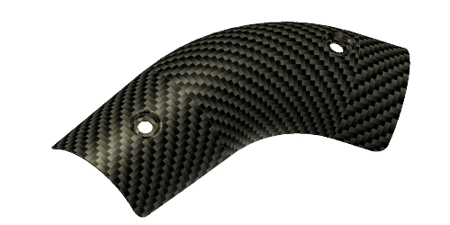 Mivv CARBON HEAT SHIELD for 