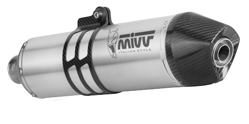 Mivv STR-1 INOX per HUSQVARNA 701 ENDURO / SUPERMOTO