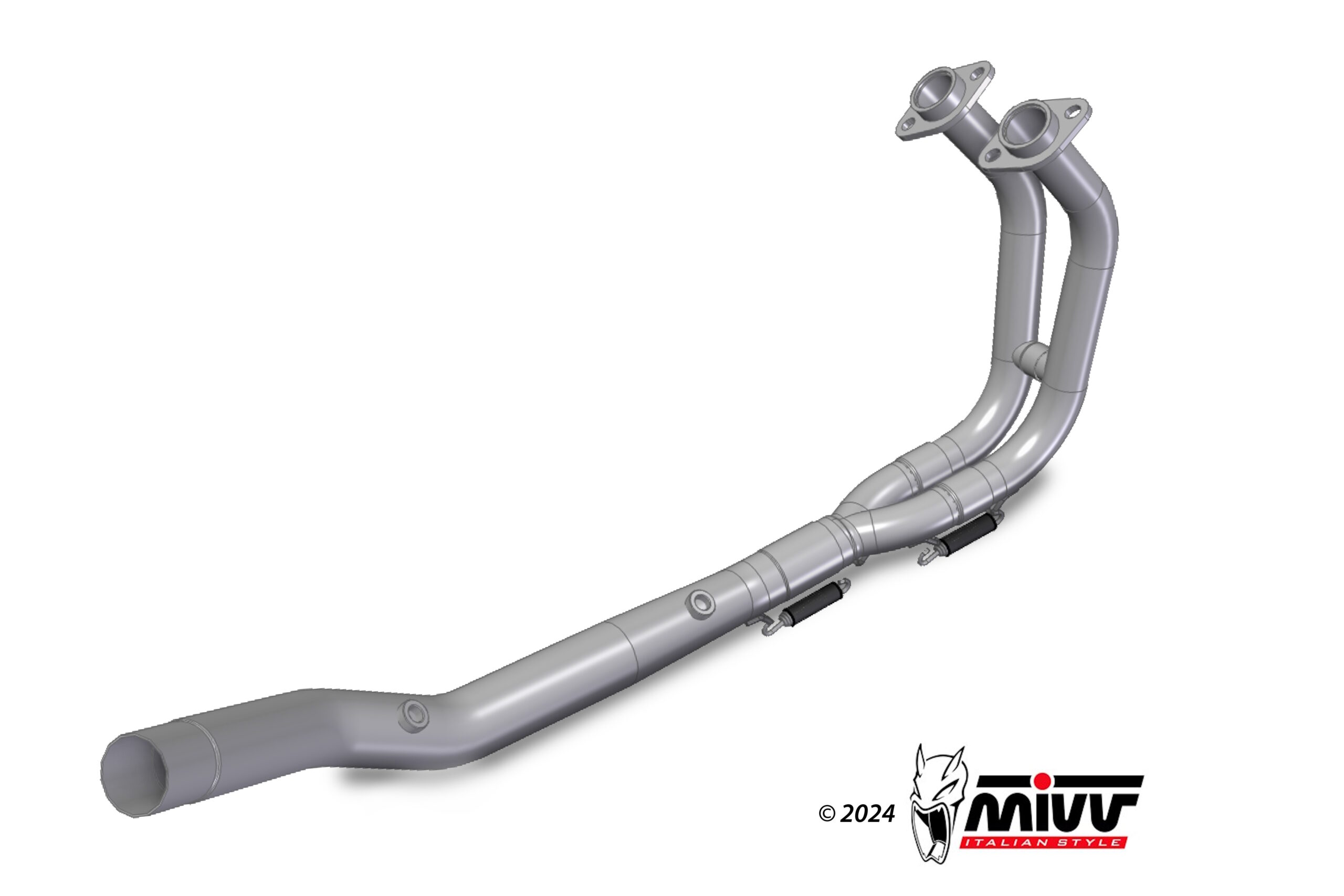 Mivv NO-KAT PIPE K.047.C2 for KAWASAKI NINJA 400