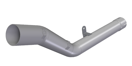 Mivv TUBE SANS KAT pour KOVE 450 RALLY