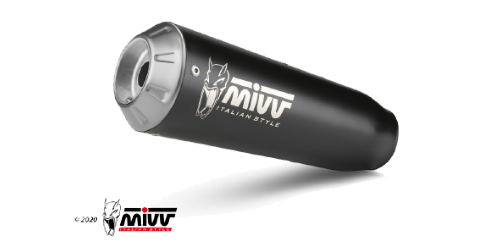 Mivv X-M1 INOX NEGRO para 