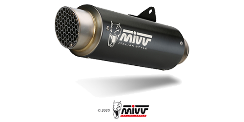 Mivv GP PRO فولاذ أسود مقاوم للصدأ per 